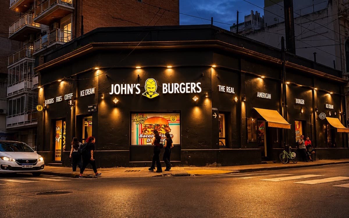 Local John's Burgers — Centro