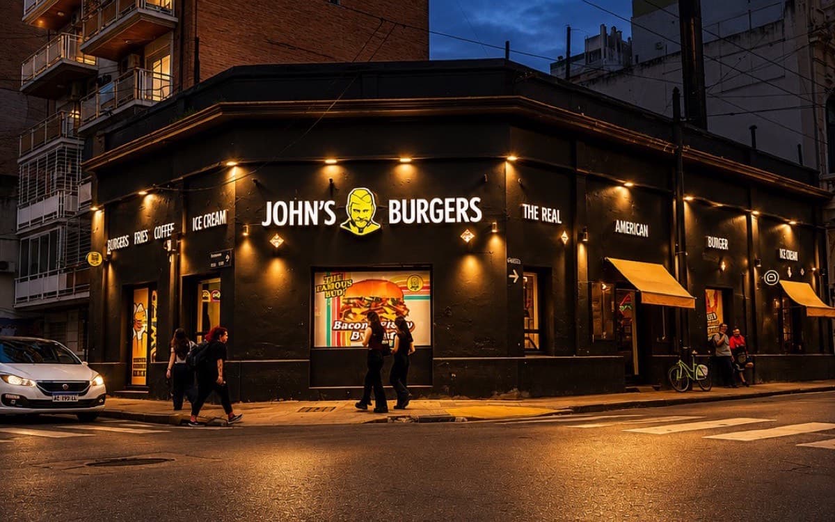 Local John's Burgers — Centro