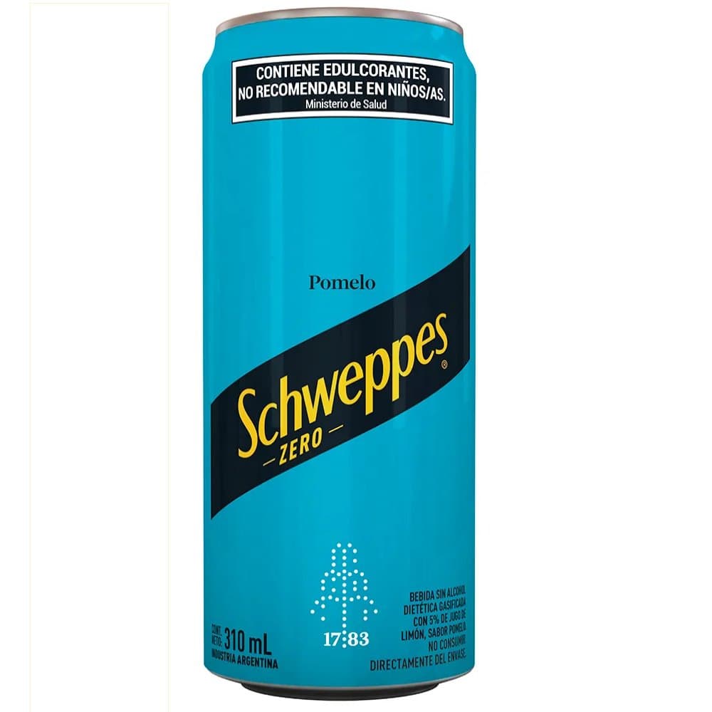 Schweppes Pomelo lata 354 ml.