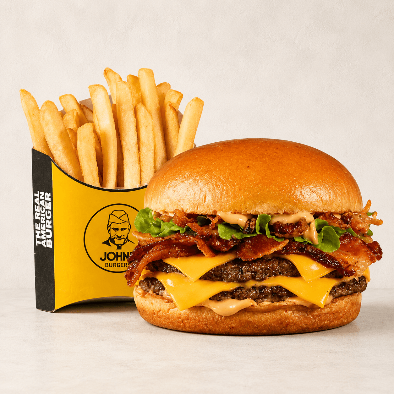 The famous BCD + papas fritas